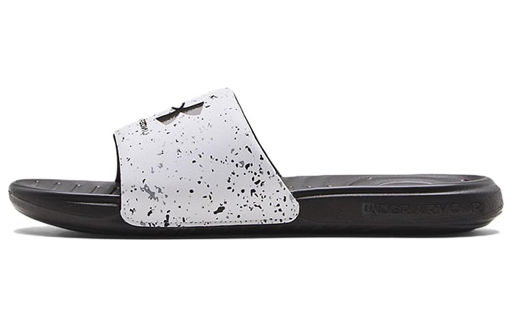 Under Armour Ansa Graphic Slide 'White Jet Grey Speckled' 2