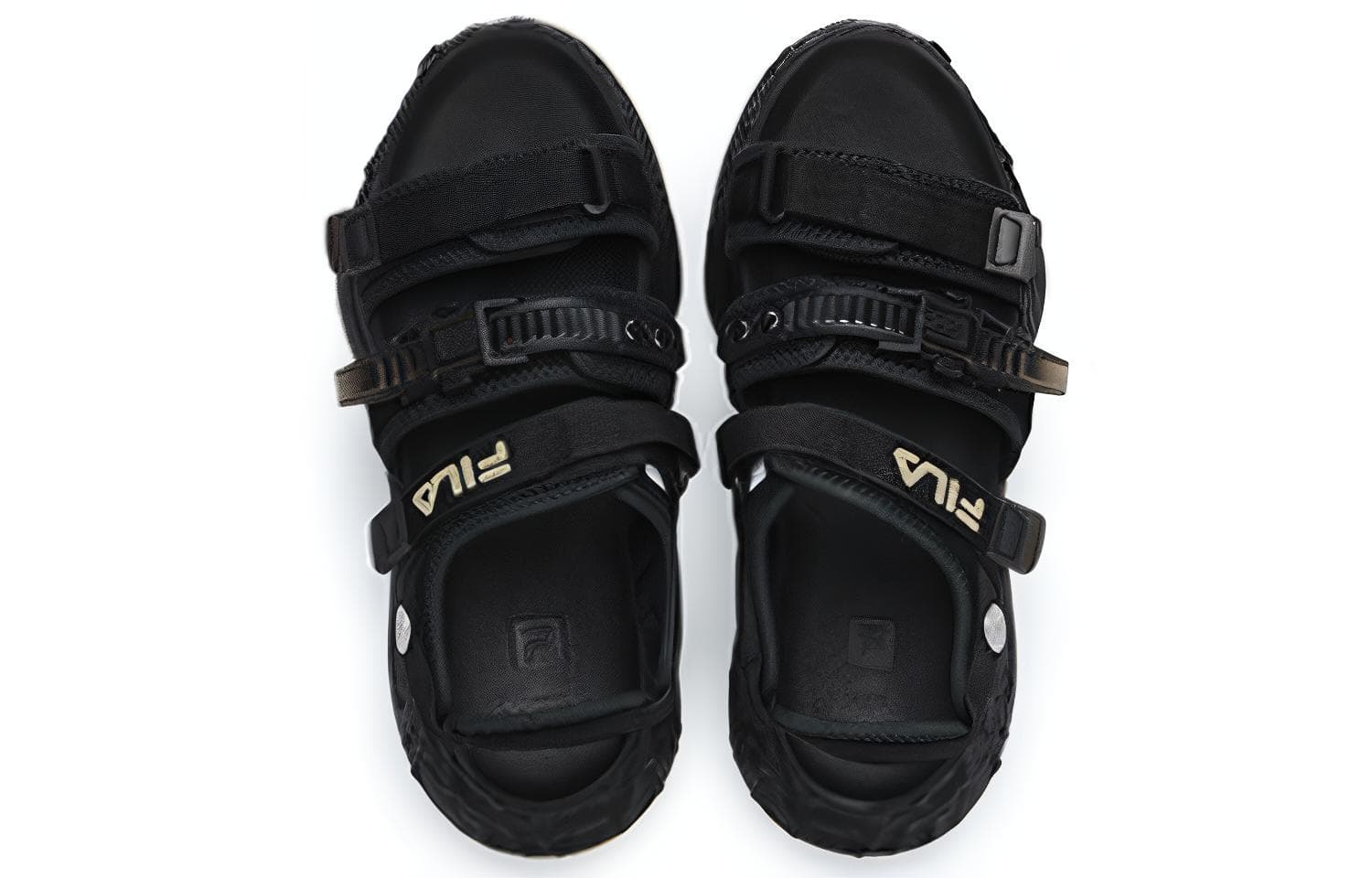 FILA FM 15 X Mihara Yasuhiro Sandals 'Black' 5