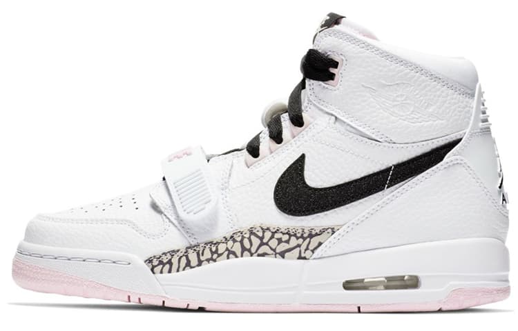 Jordan Legacy 312 White Black Pink Foam GS 2