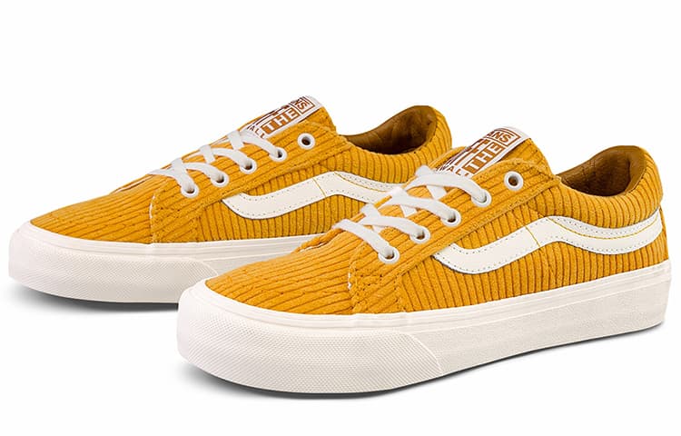 Vans Unisex SK8 Low Sneakers Yellow 4