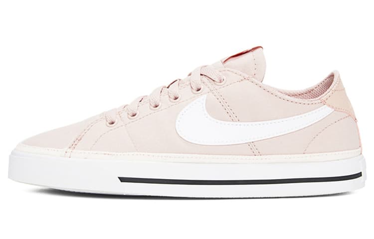 Nike Court Legacy Canvas Skate Shoes Pink/White Women's 2
