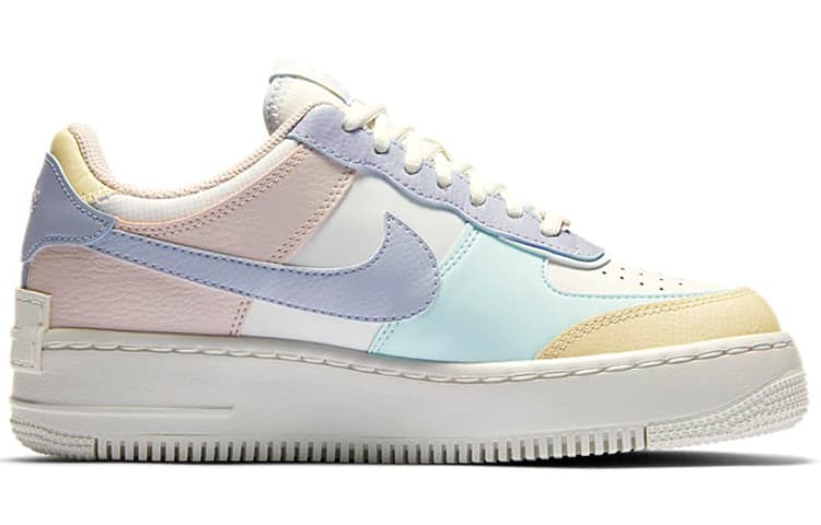 Nike Air Force 1 Low Shadow White Glacier Blue Ghost Women's 4