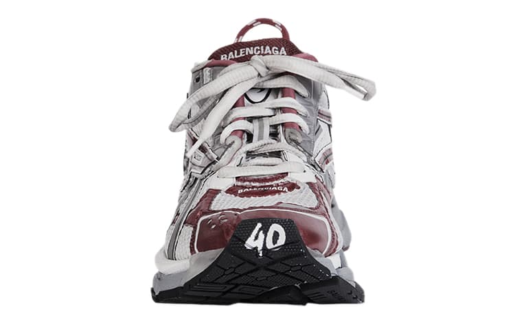 Balenciaga Runner Burgundy Women's 6