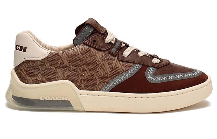 COACH CitySole Casual Shoes Men Low-Top Brown/Saddle Brown 3