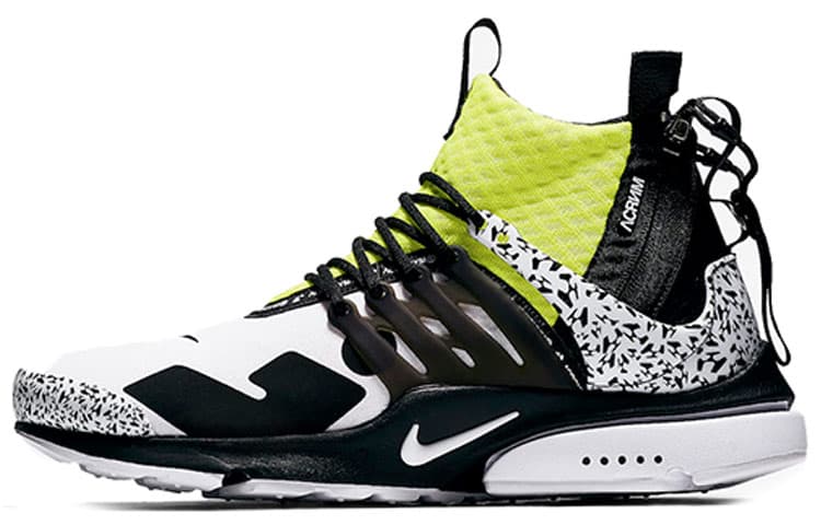 Nike Air Presto Mid Acronym Dynamic Yellow