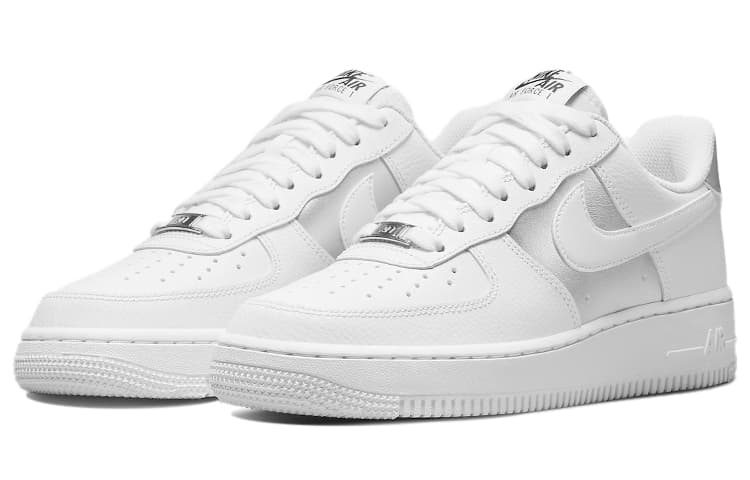 Nike Air Force 1 Low '07 White Metallic Silver 2022 Women's 2