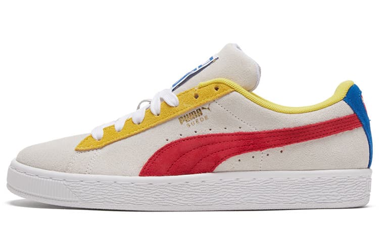PUMA Suede Classic 'White Gray Red' 2