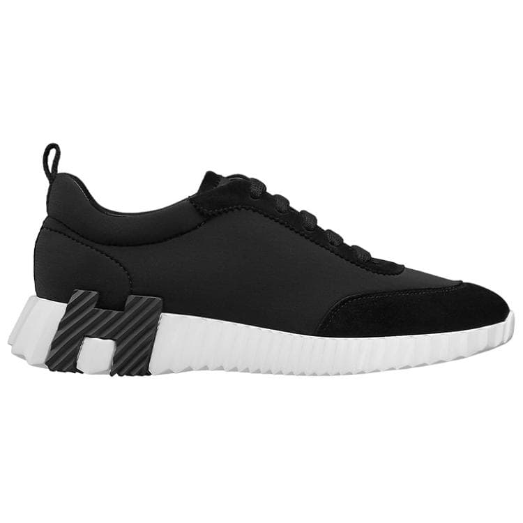 HERMES Bouncing Casual Shoes Women's Low-Top Black 3