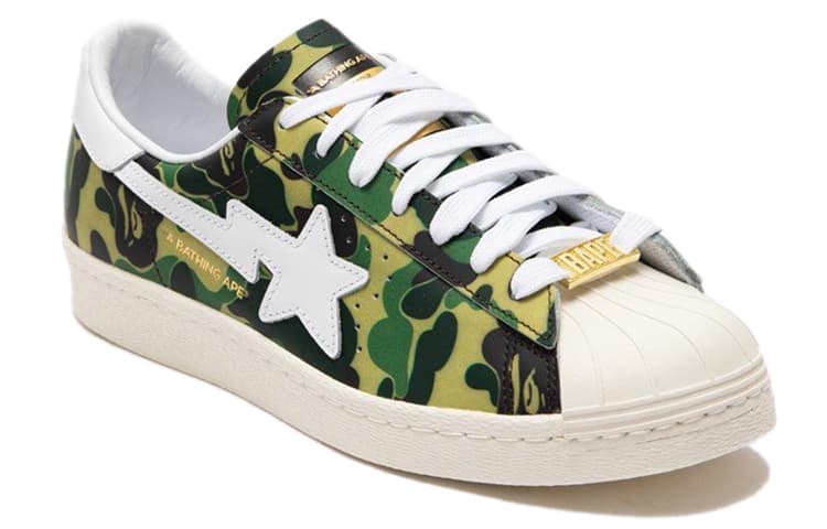 Adidas Originals Superstar Bape Abc Camo Green 5