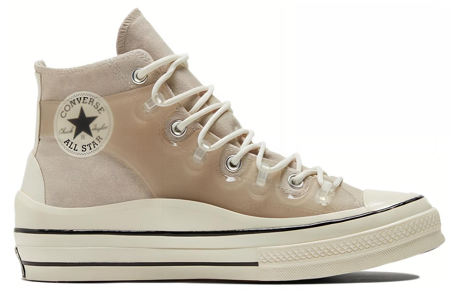 Converse Chuck Taylor All Star 70 Hi Hybrid Function Utility String Egret Black 3