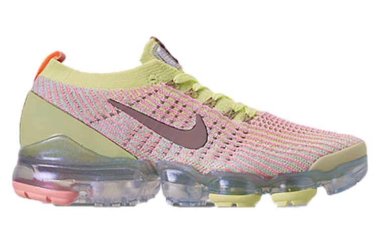 Nike Air VaporMax Flyknit 3 Barely Volt Pink Tint Women's 4