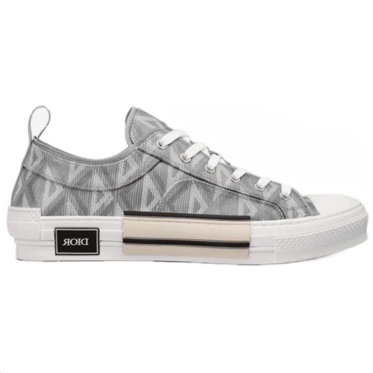DIOR B23 Low Top Gray Cd Diamond 4