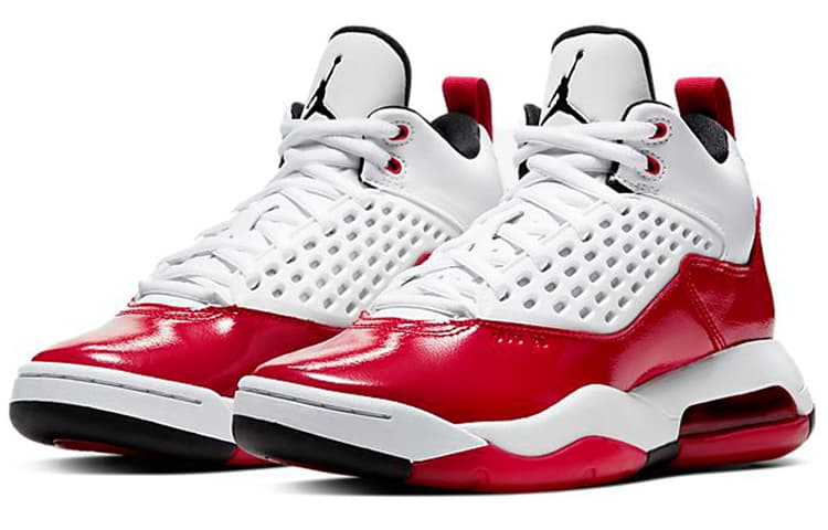 Air Jordan Maxin 200 'White Gym Red' GS 6