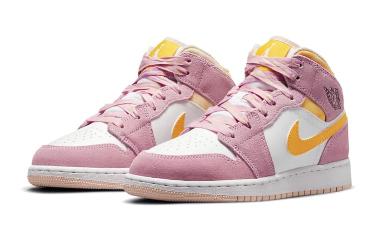 Jordan 1 Mid SE Arctic Pink GS 6