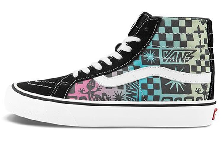 Vans SK8 HI Black Green White