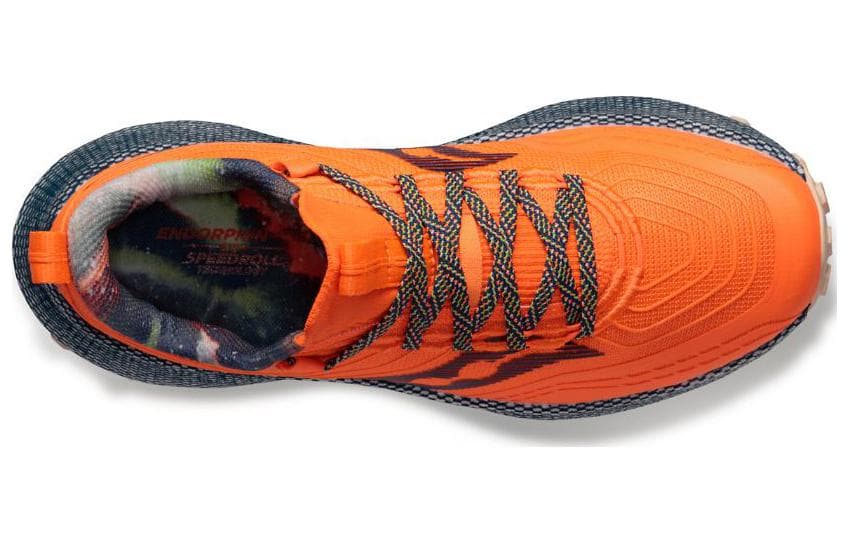 Saucony Endorphin Trail Trail Low-Top Running Shoes Men's Orange 6