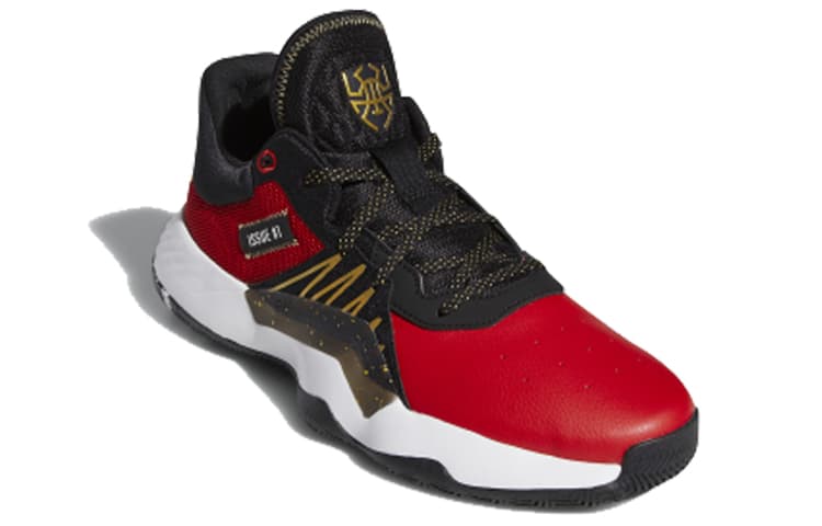 Adidas D.O.N. Issue #1 Gca 'Black Scarlet' 3