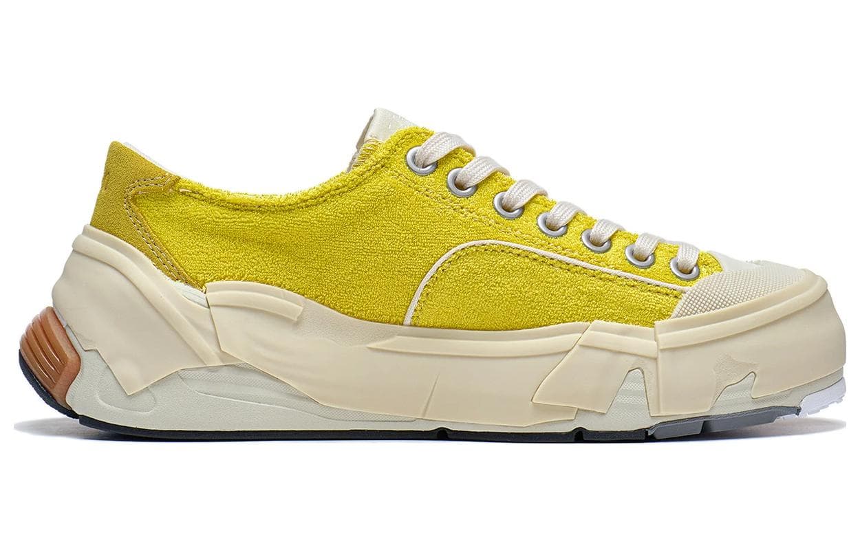 LiNing Wuji Casual Shoes Women's Low-Top Yellow/Beige 3