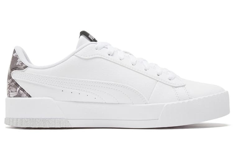 PUMA Carina Crew Untamed Su For Casual Shoes White/Black Women's 4