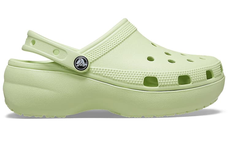 Crocs Classic Platform Clog Celery Women's 3