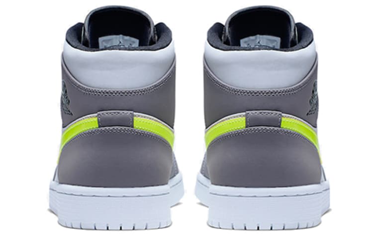 Jordan 1 Mid Gunsmoke Volt 5