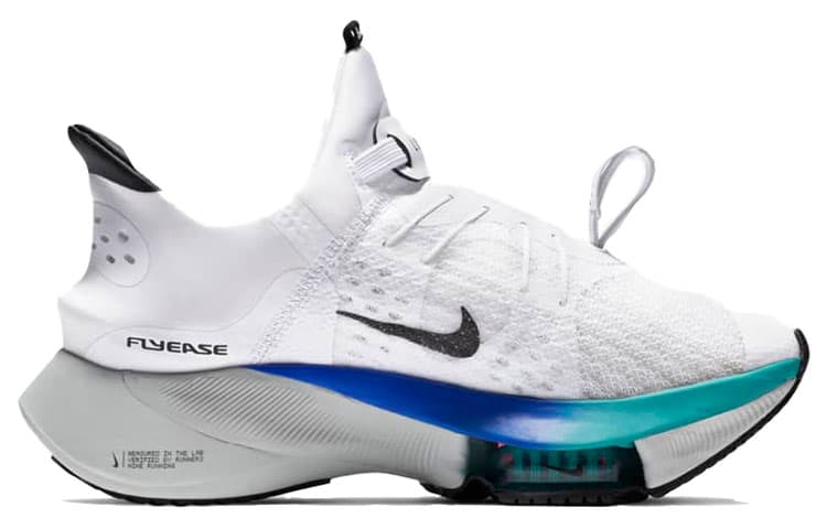 Nike Air Zoom Tempo Next% FlyEase White Multi Women's 4