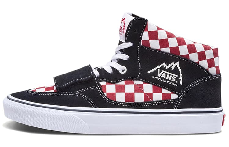 Vans Mountain Edition Checkerboard Black/Red 2