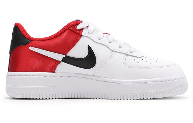 Nike Air Force 1 Low LV8 Red Satin GS 3