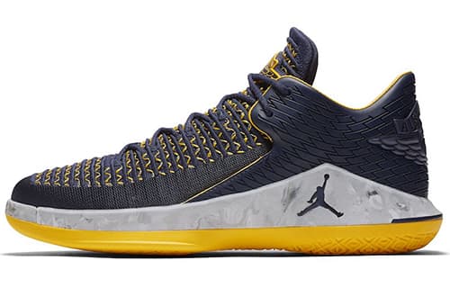 Air Jordan 32 Low PF 'Michigan Wolverines' Asia Version