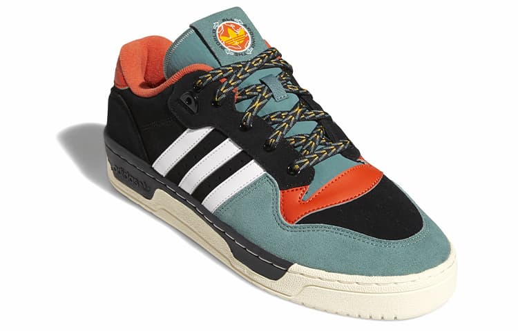 Adidas Originals Rivalry Low 'Green Orange Black' 6