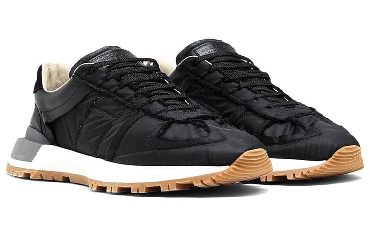 Maison Margiela Panelled Lace Up Sneakers 6