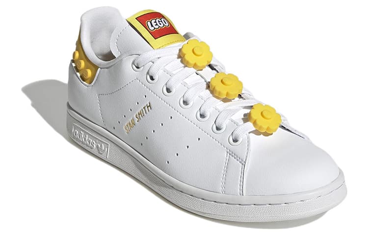 Adidas Originals Stan Smith Lego White Yellow Women's 6