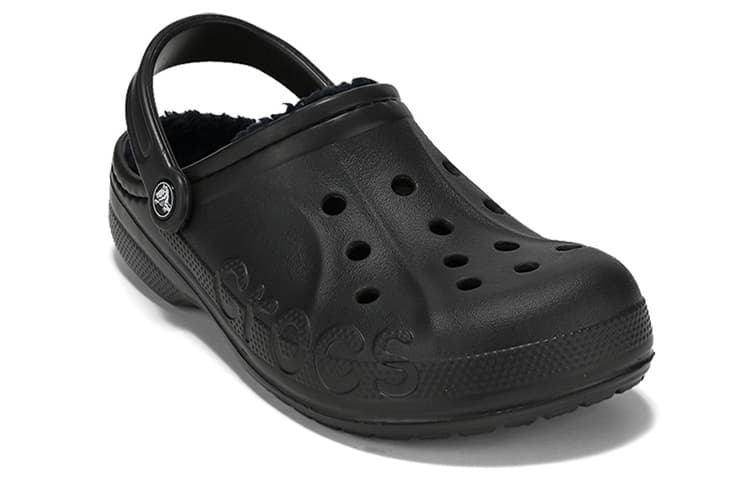 Crocs Baya Lined Clog 'Black' 6