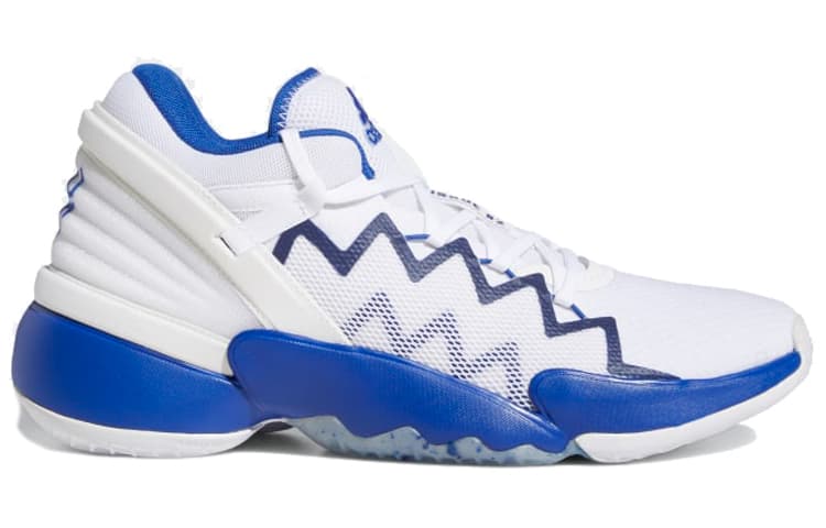 Adidas D.O.N. Issue #2 White Royal Blue 4