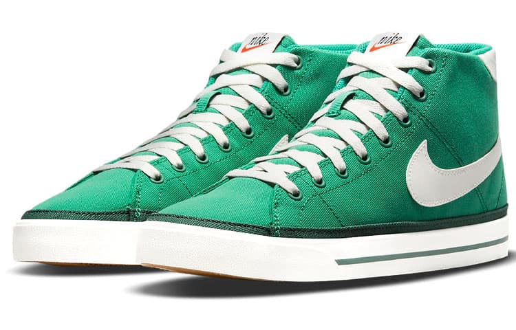 Nike Court Legacy Canvas Mid Green Noise 5