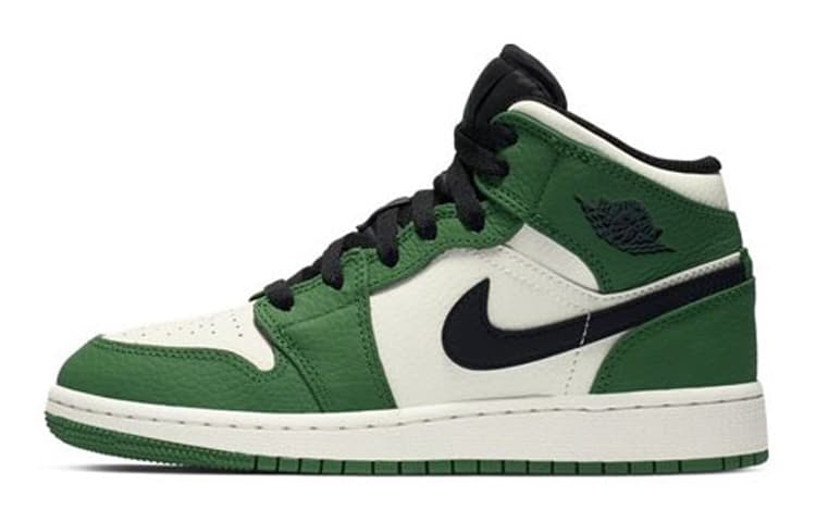 Jordan 1 Mid Pine Green GS 2