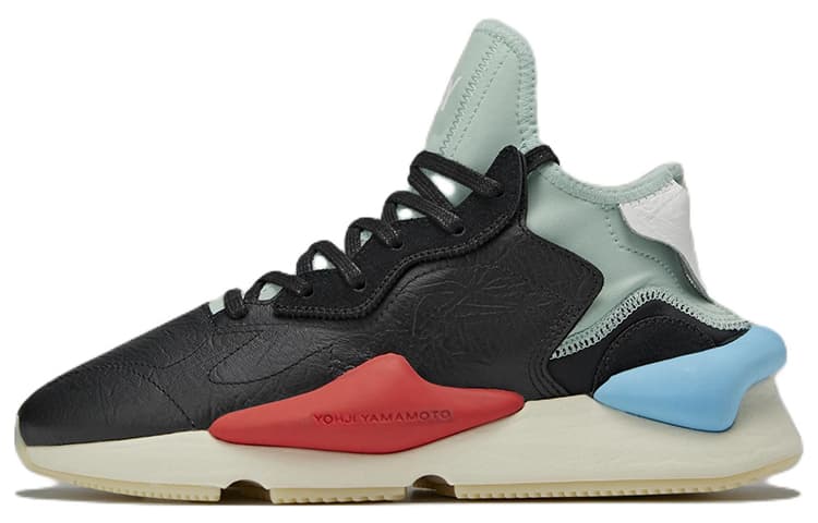 Y 3 Kaiwa Black Blush Green