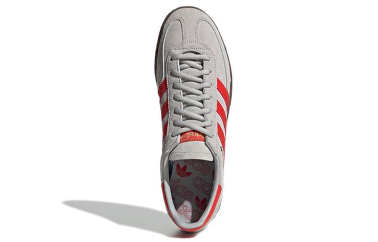 Adidas Originals Handball Spezial Grey Hi Res Red 5