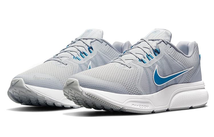 Nike Zoom Span 4 Low Top Grey/White/Blue 6