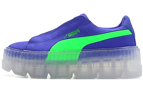 PUMA Cleated Creeper Surf Rihanna Fenty Blue Green Women's 2