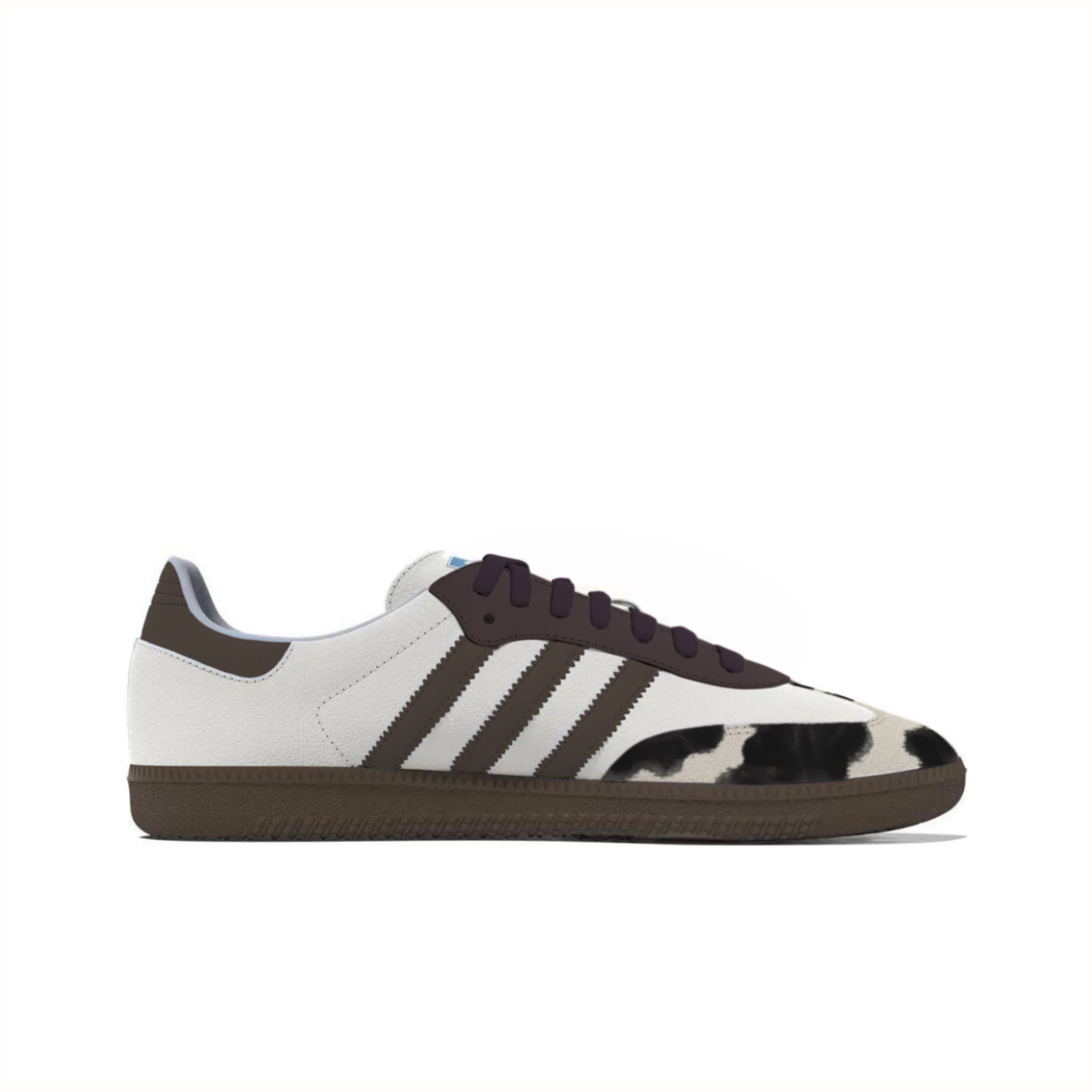 Adidas Samba OG Anti-Slip Wear-Resistant Low-Top Skateboard Shoes Unisex Coffee 3