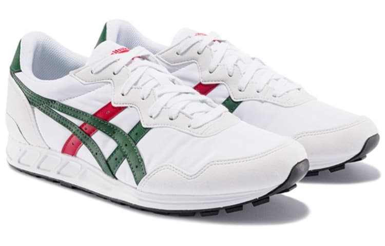 Onitsuka Tiger Reclaiman Running Shoes White/Green/Red 3
