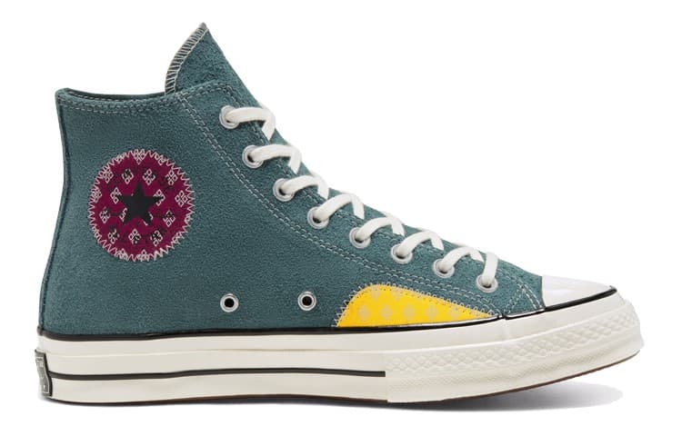 Converse Chuck Taylor All Star 70 Hi Twisted Prep Faded Spruce Amarillo 4
