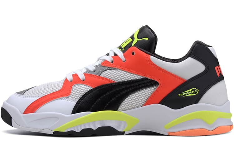 PUMA Performer Retro 'White Red Yellow' 2