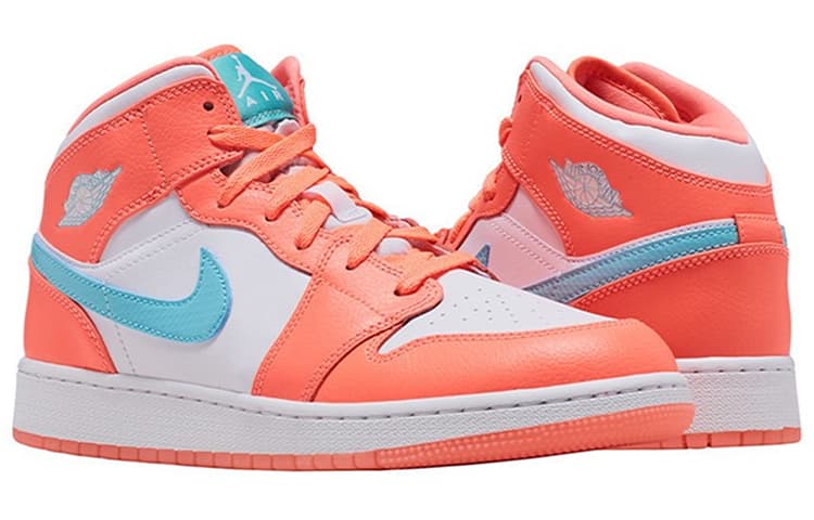 Jordan 1 Mid GG Crimson Pulse 6