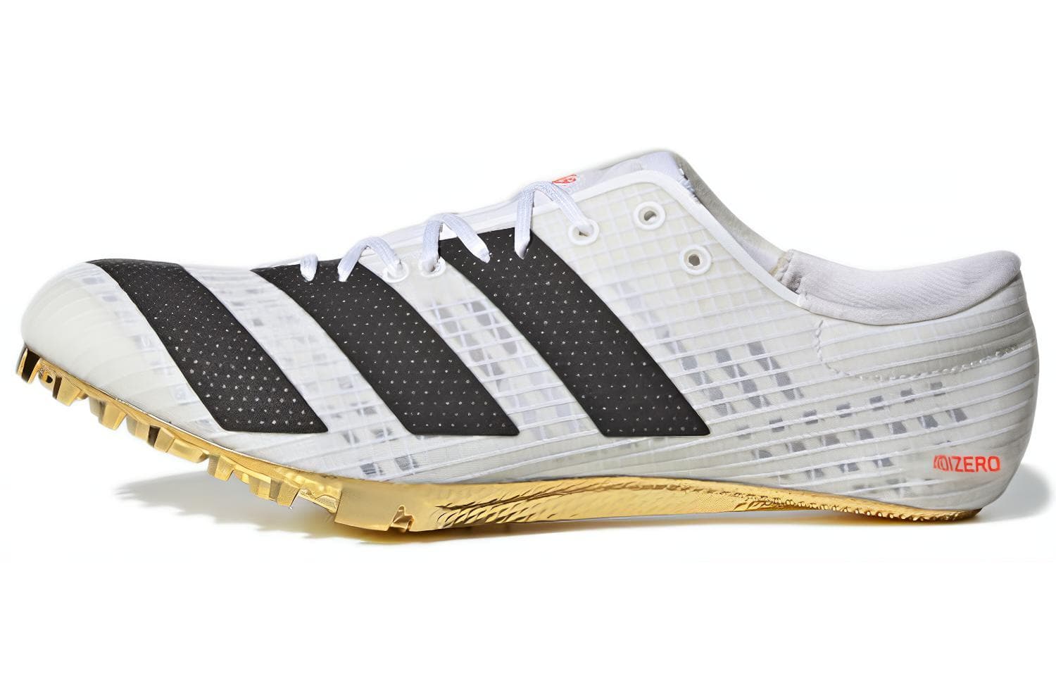 Adizero Finesse Spikes Adidas 'White Gold Solar Red' 2
