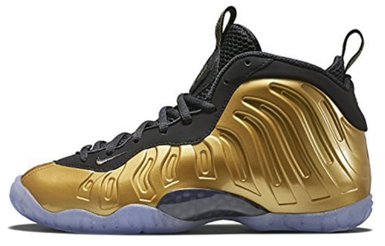 Nike Air Foamposite One Metallic Gold GS 2