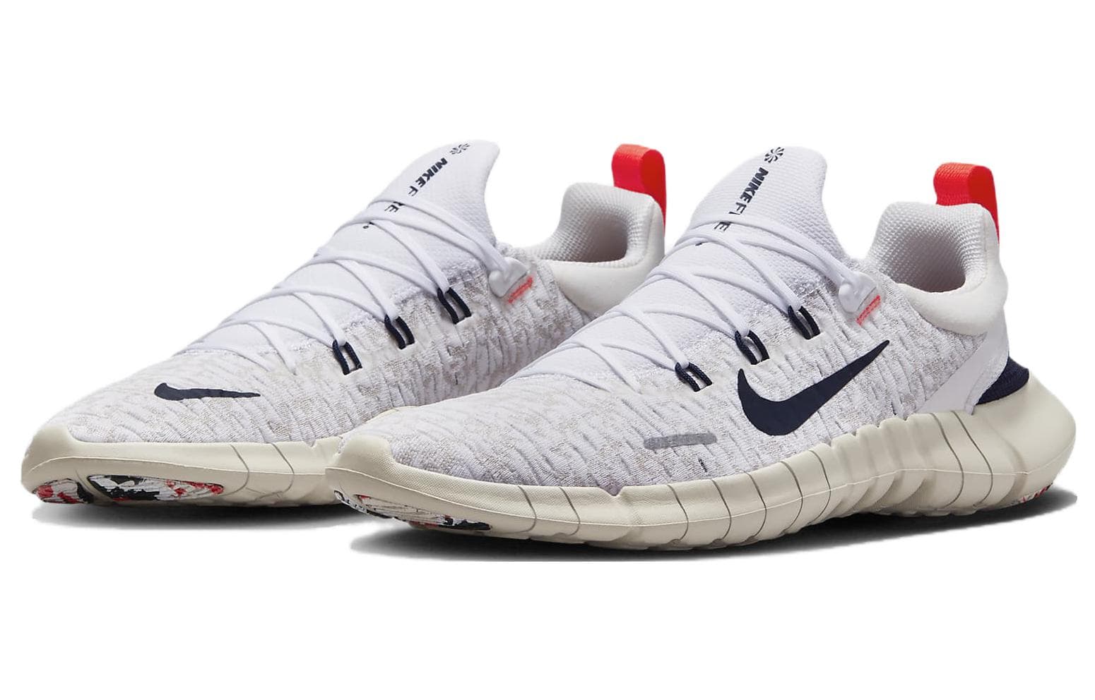 Nike Free Run 5.0 Next Nature 'White Obsidian Crimson' 5
