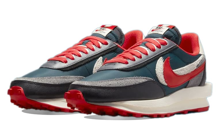Nike Ld Waffle Sacai Undercover Midnight Spruce University Red 5