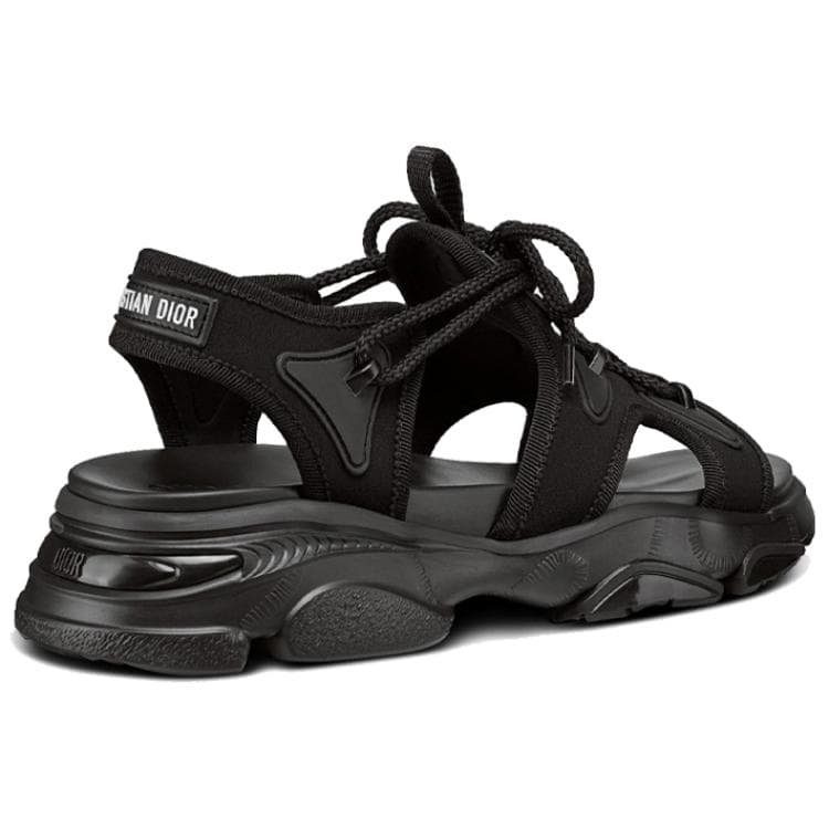 DIOR Women's D-Connect Sandal 'Black' 6